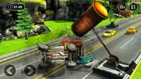 Speed ​​Bump Car Crash-simulator: Beam Damage Screen Shot 12