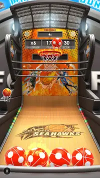 Basketball Flick 3D Screen Shot 0