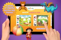 Shape Puzzle Fun for Kids Screen Shot 1