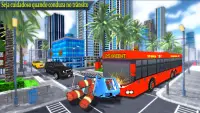Cidade Riquixá Carga Transporte: Motorista 3D Screen Shot 2
