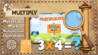 Multiply - Multiplication Table - Crazy Maths Screen Shot 0