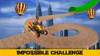 ATV Quad Bike Stunts Impossible jeux de vélo Screen Shot 2