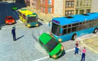 مدينة مدرب حافلة القيادة: حقيقي حافلة محاكاة 2018 Screen Shot 4