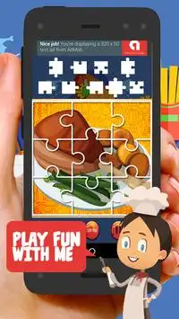 Food Jigsaw Puzzles For Kids Screen Shot 6