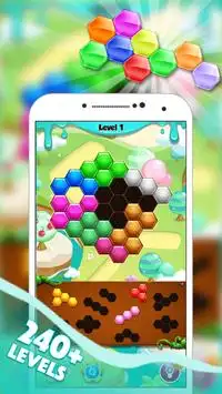 Hexa Bee Puzzle Screen Shot 0