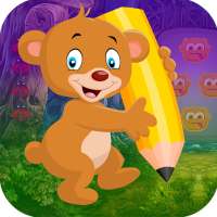 Best Escape Game 486 Writing Bear Rescue Game
