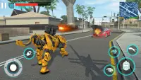 모바일 로봇: 로봇 자동차 게임 Screen Shot 0