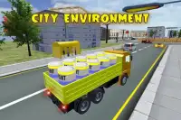 city truck cargo hill drive Screen Shot 4