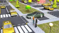 Real Taxi parking 3d Simulator Screen Shot 7