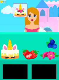 unicorn cake cooking game Screen Shot 3