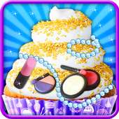 Maquillage de princesse et petit gâteau: Kids Cake