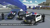 Polizei Ebene Transporter Simulator 2017 Screen Shot 9