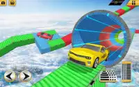 imposible Pistas coche Acrobacias Sim 2017 Screen Shot 3