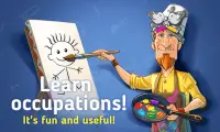 Learning Professions and Occupations for Toddlers Screen Shot 0