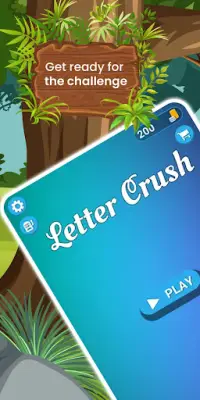 Letter Crush: Fun Crossword Screen Shot 1
