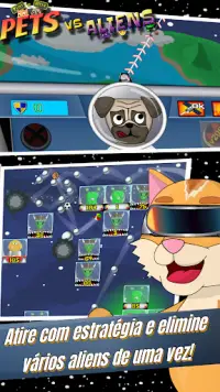 Pets vs Aliens - Bricks and Balls Screen Shot 0