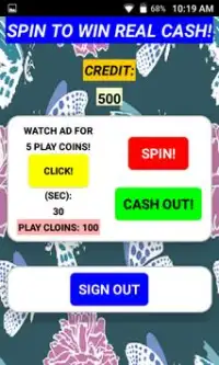 Spin2Win - Win REAL Ca$h! Screen Shot 3
