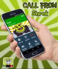 Fake Call From Shrek - Prank Call Screen Shot 1