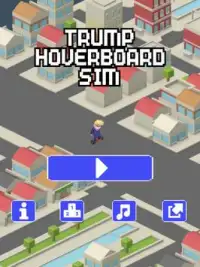 Trump Hoverboard Sim Challenge Screen Shot 2
