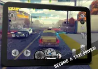 Real Taxi Sim Screen Shot 3
