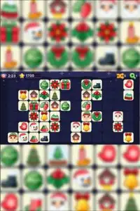 Santa mahjong puzzle (christmas) Screen Shot 0