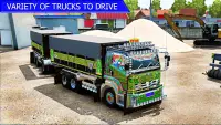 شحن شاحنة - توصيل سائق ألعاب Screen Shot 0