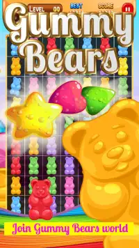 Gummy Bears Crush - gummy bears games Screen Shot 3