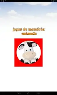 Jogo da memória animal Screen Shot 1