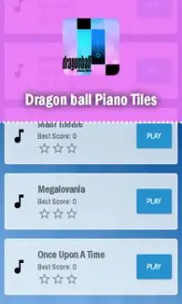 Dragonball piano tiles Screen Shot 0