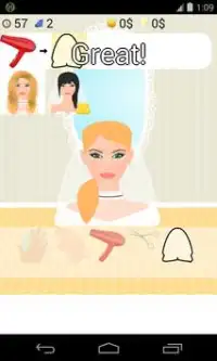 game menata rambut pengantin Screen Shot 0