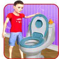Kids Toilet Emergency Sim 3D