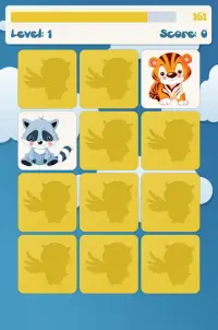 Animals memory game for kids Screen Shot 4