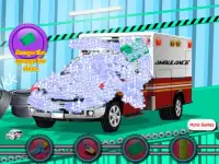Ambulance Wasch Auto-Spiele Screen Shot 12
