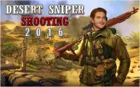 Desert Sniper Shooting - best shooting game Screen Shot 0