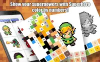 Superhero No.Draw – Superhero Color by Number Screen Shot 0