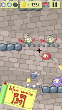 Popping Ninja - Jump Fight to Get Treasures Screen Shot 3