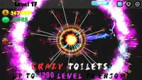 Crazy Toilets: Free 2019 Mobile Game Screen Shot 4