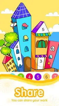 Digital Painting - Color by number & Relaxing Game Screen Shot 4