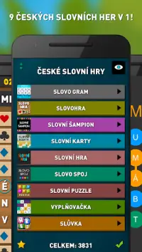 České Slovní Hry PRO - 9 v 1 Screen Shot 0