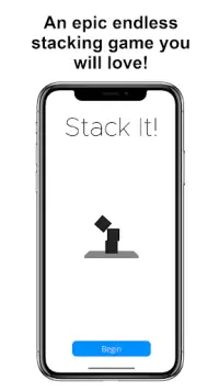 Stack It! - Endless Stacking Screen Shot 0