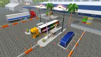 Simulador de estacionamento de caminhão grande  3D Screen Shot 6