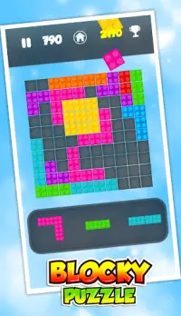 Blocky: A Puzzle Game Screen Shot 3