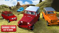 Crazy Offroad Jeep Prado Mountain Drive sim 2018 Screen Shot 3