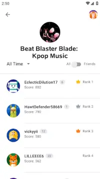 Beat Blaster Blade: Kpop Music Screen Shot 3