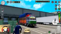 Euro Cargo Truck Driver games Screen Shot 3