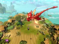 怒っているドラゴンランドストーリー-動物ファンタジー戦争ゲーム Screen Shot 7