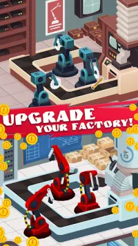 Idle Factory Corp.: Business Tycoon Clicker Games Screen Shot 2
