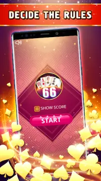 Sixty-Six Offline - Card Game Screen Shot 2
