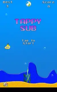 Tappy Sub Screen Shot 0