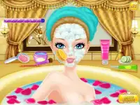 お風呂スパの女の子のゲーム Screen Shot 1